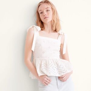 Madewell Rosalie Tie Strap Top